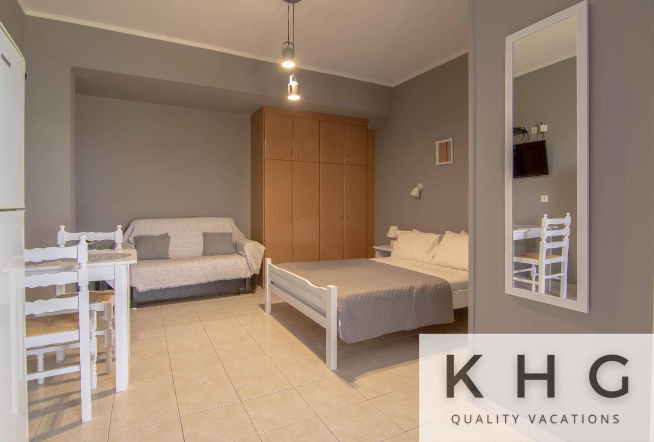 Sea View Retreat Studio In Agios Konstantinos! Dhavgáta エクステリア 写真