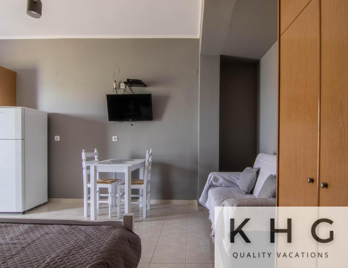 Sea View Retreat Studio In Agios Konstantinos! Dhavgáta エクステリア 写真